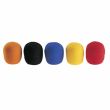 KARMA BOM 5C MULTICOLOUR MICROPHONE SPONGE (PACK OF 5)