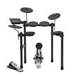 YAMAHA DTX432K ELECTRONIC 5 PAD DRUM KIT WITH 3 FLAT PADS AND SOUND MODULE