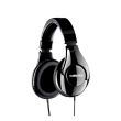 SHURE SRH240A DYNAMIC CLOSED-BACK HEADPHONE, 38 OHM, 107DB/MW, 500 MW