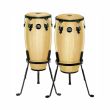 MEINL HC512NT PAIR OF HEADLINER CONGAS 11" & 12" - STANDS AND BASKETS INCLUDED - NATURAL