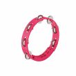 NINO BY MEINL NINO49SP 8" ABS TAMBOURINE WITH 7 PAIRS OF PINK JINGLES