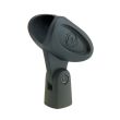 K&M 85050-000-55 MICROPHONE CLIP XL DIAMETER 22-28 MM. - 3/8"+5/8" - BLACK