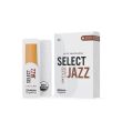 D'ADDARIO REEDS ALTO SAX SELECT JAZZ UNFILED 2 SOFT (10 PCS.) ORGANIC - ORRS10ASX2S