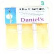 DANIEL'S REEDS ALTO CLARINET (3 PCS) 1